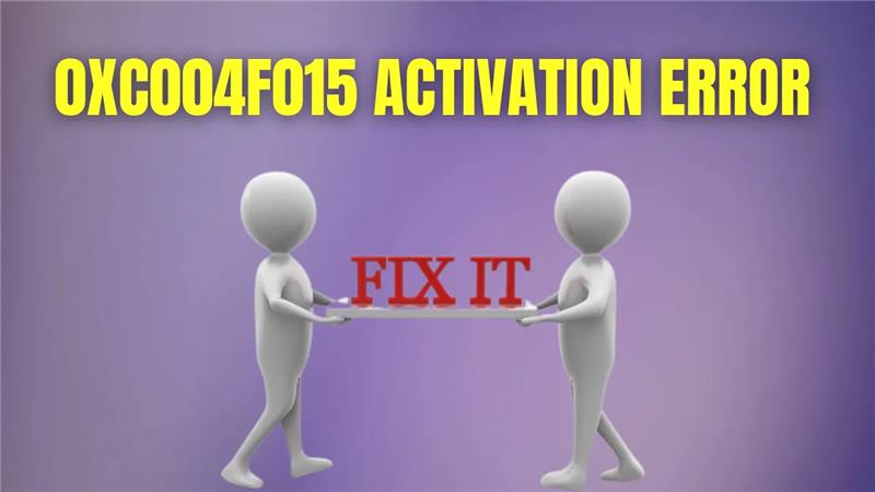 How to Fix 0xC004F015 Activation Error on Windows 11/10
