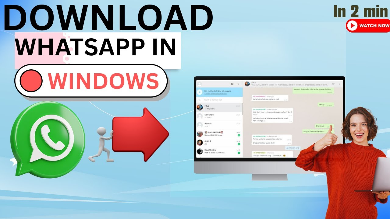 How to Get WhatsApp on Your Windows PC Easy Install