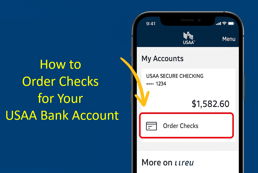 How to Order Checks for Your USAA Bank Account
