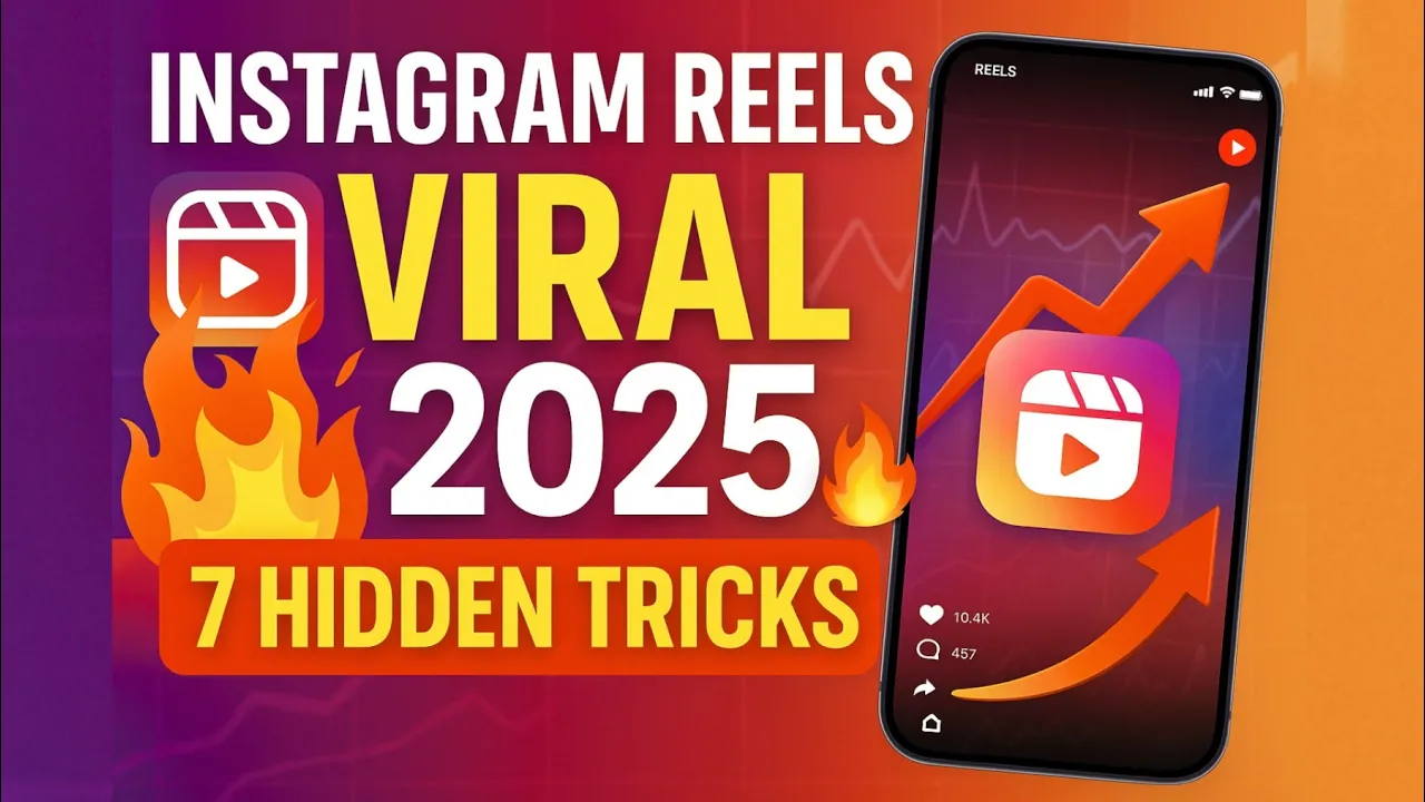 Instagram Reels Viral 2025 🔥 | 7 Hidden Tricks to Explode Your Reach