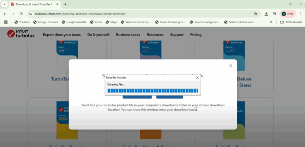 Install TurboTax