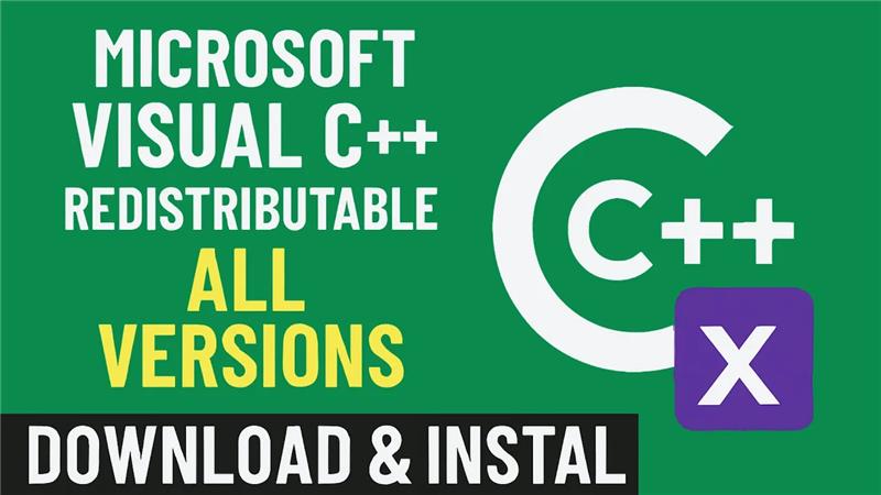 Microsoft Visual C++ Redistributable All Versions Download &amp; Install Tutorial