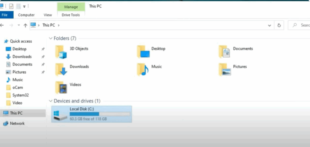 Open File Explorer