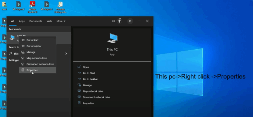 Open System Properties