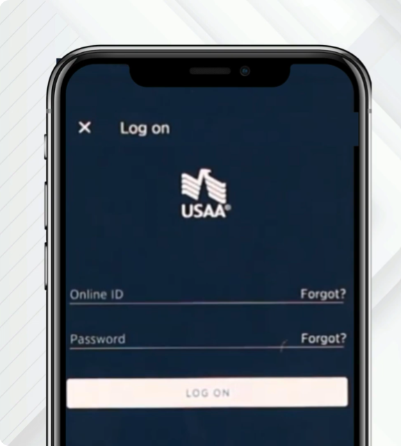 Open the USAA Bank mobile app