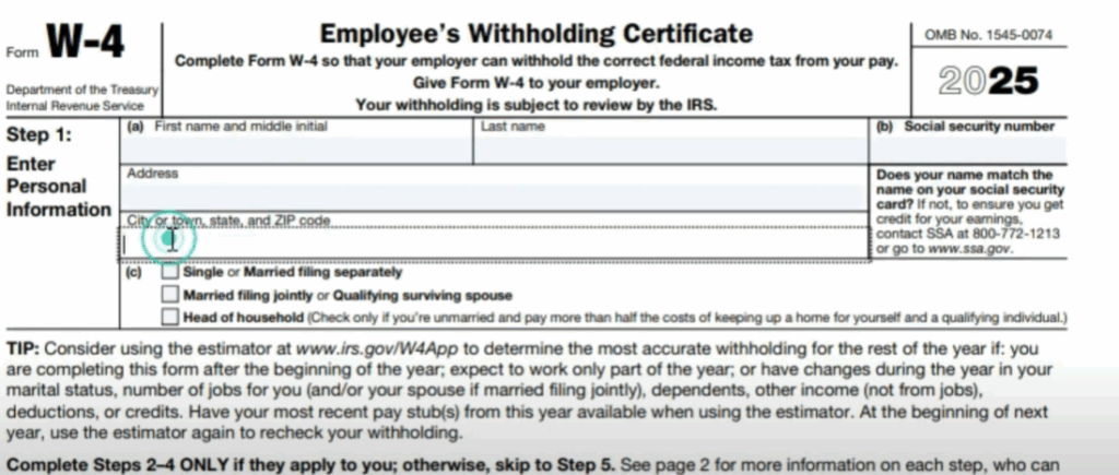 Personal Information