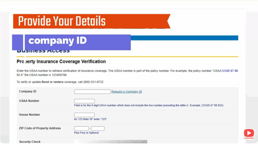 Provide Your Details