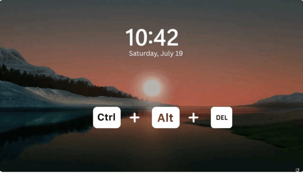 Refresh the Login Screen