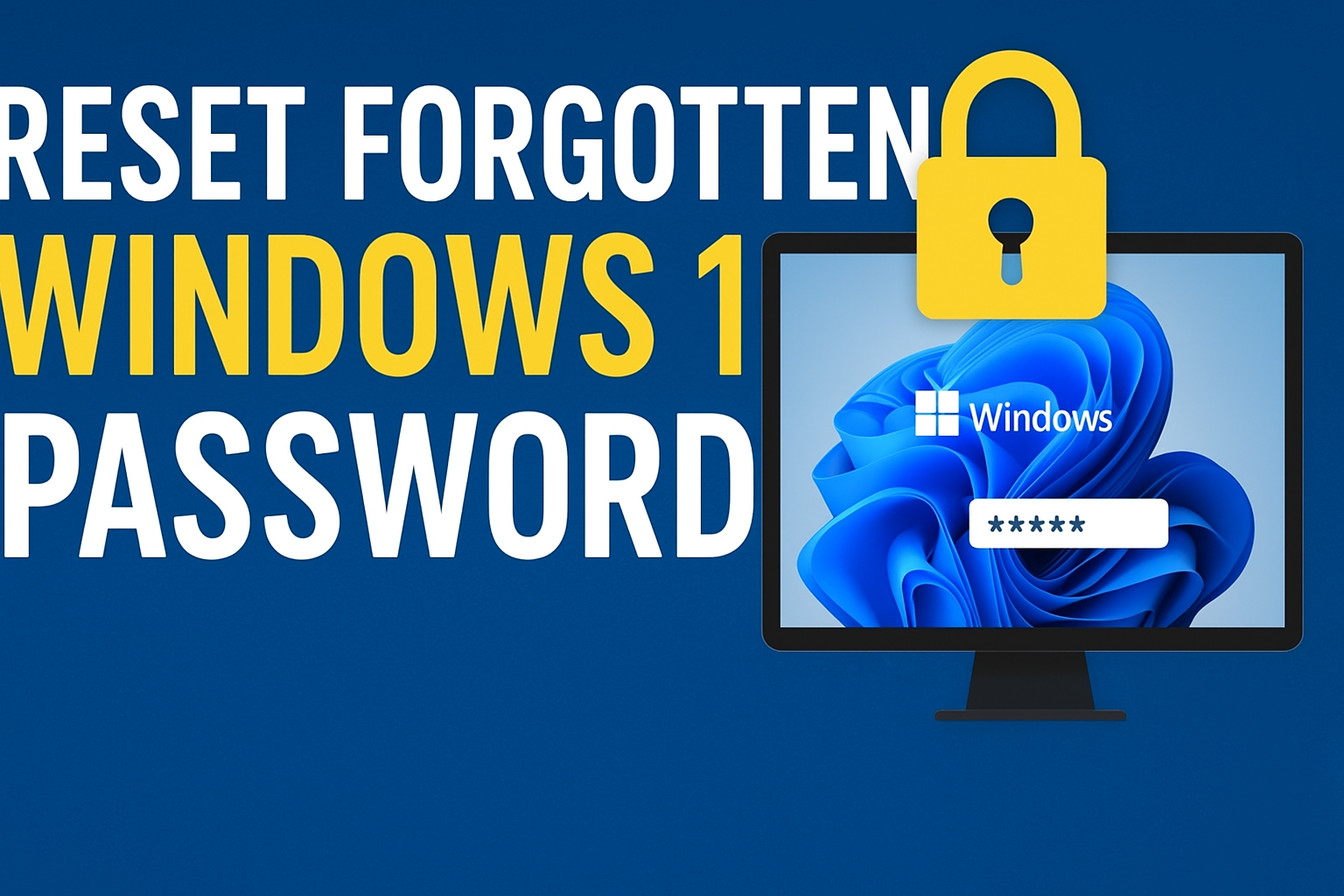 Reset Forgotten Windows 11 Password