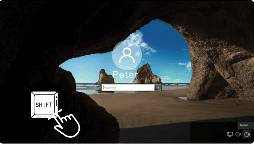 Restart in Recovery Mode