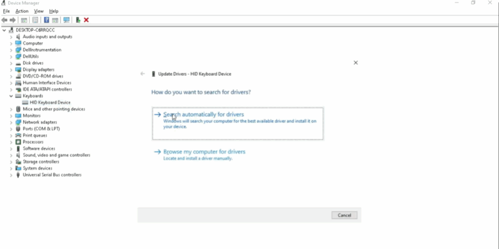 Update Keyboard Driver