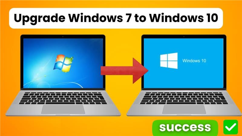 Upgrade Windows 7 or 8.1 to Windows 10 Easily