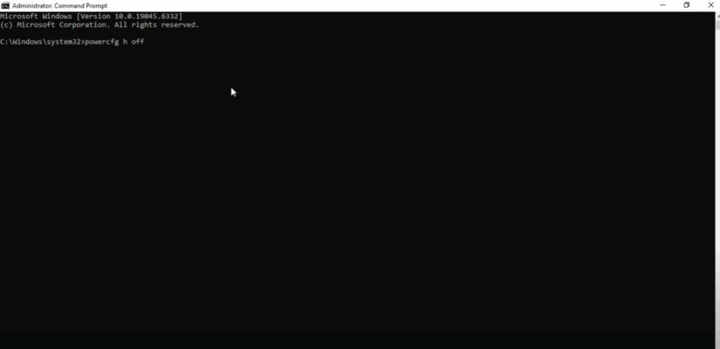Use Command Prompt