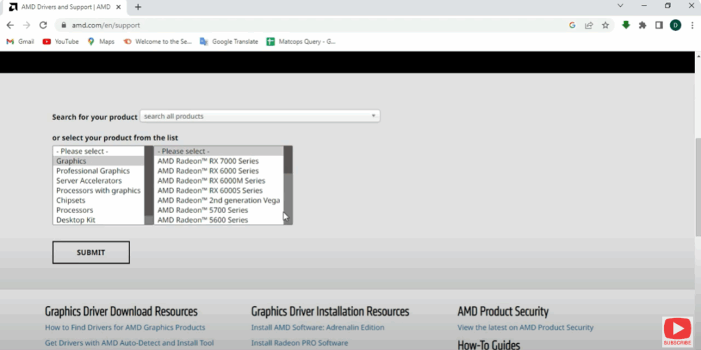 Use the Official Full Radeon Software Package