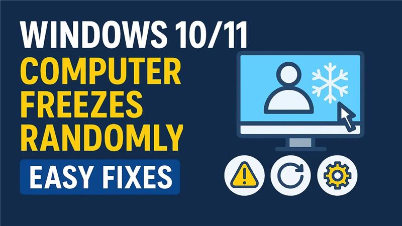 Windows 10/11 Computer Freezes Randomly | Easy Fixes