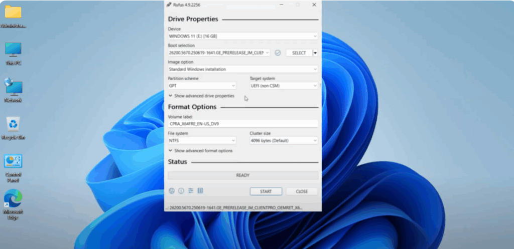 enable the Bypass Option