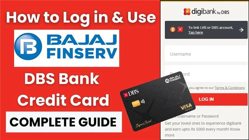 go.dbs.com/supercard: How to Use and Login to Your Bajaj Finserv DBS Bank Credit Card Account?