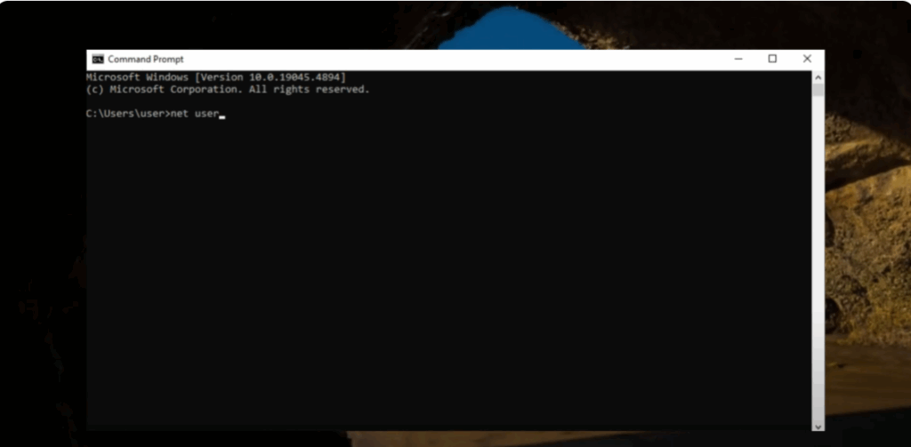 net user
