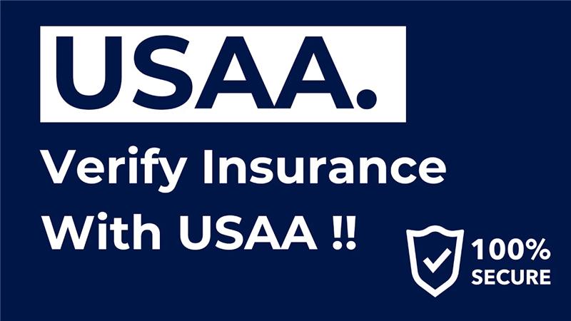 usaa.comverify How To Verify Insurance With USAA