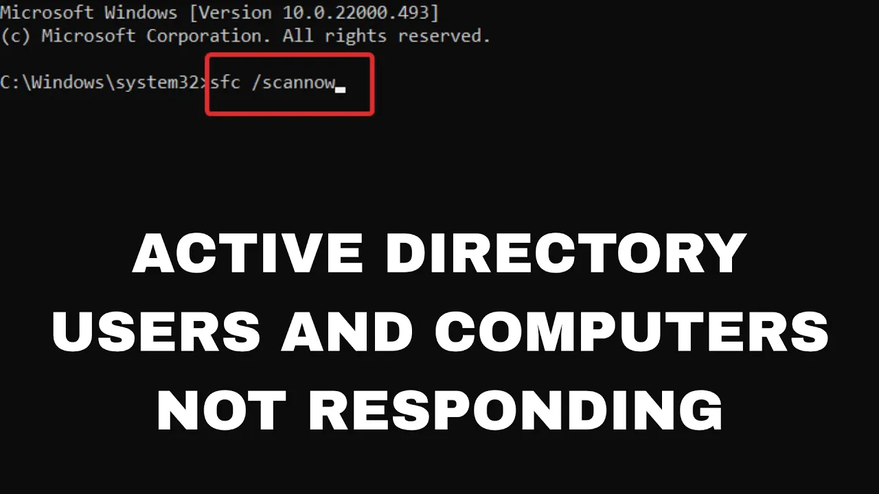 Active Directory Users And Computers Not Responding