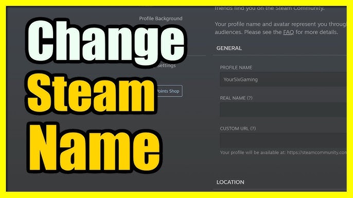 Change Steam Account Name