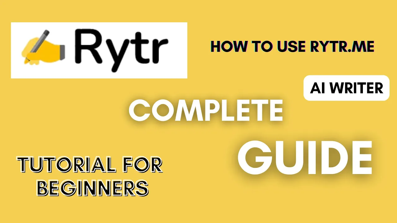 Complete Rytr.Me Tutorial for Beginners Guide - Write A Blog Post Using Rytr AI