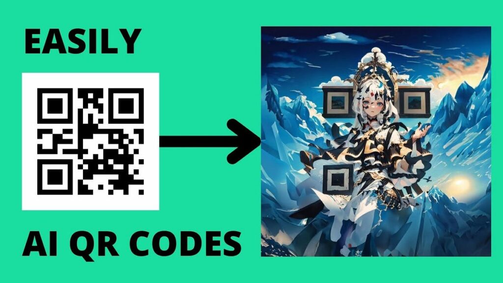 Create AI Generated QR CODE Image Easily & FREE