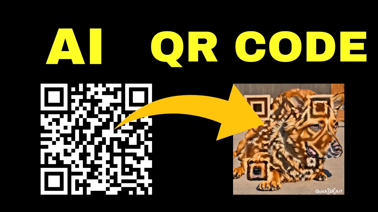 Create AI Generated QR CODE Image Easily &amp; FREE