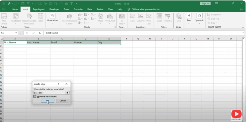 Create the Form Layout