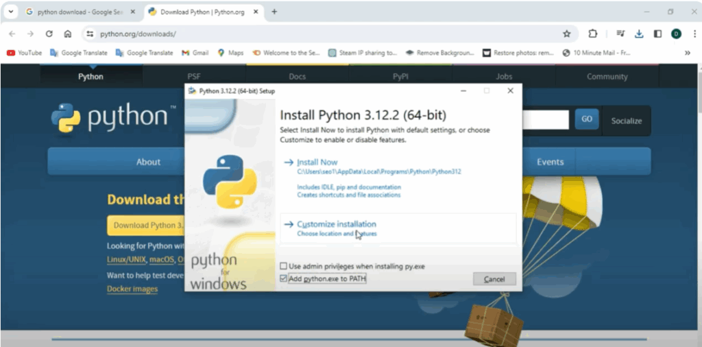 Customize Installation