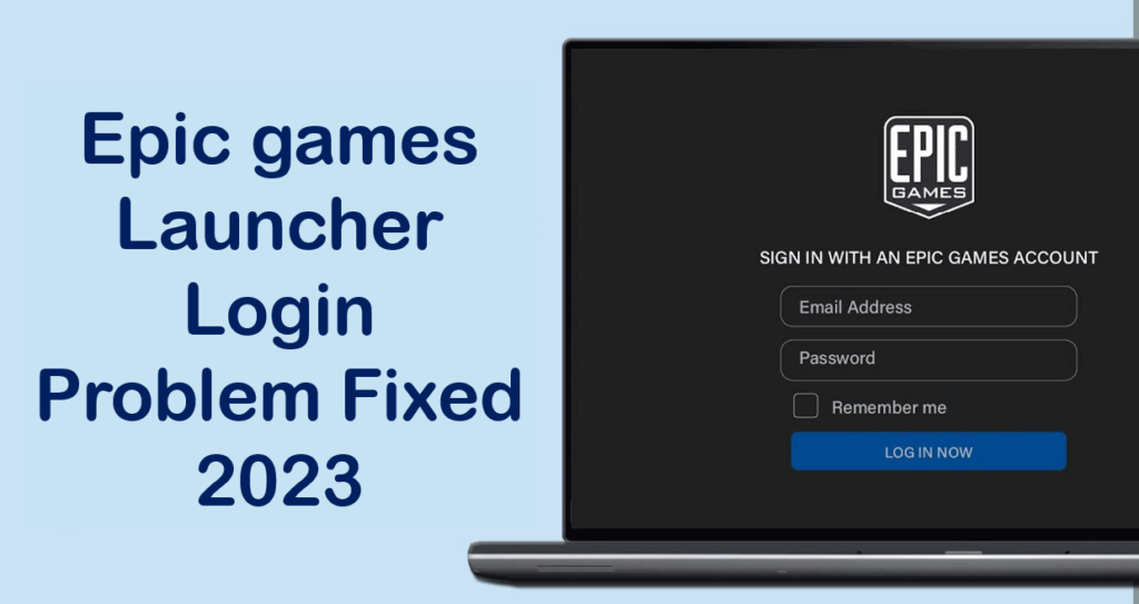 Epic games Launcher Login Problem Fixed 2023