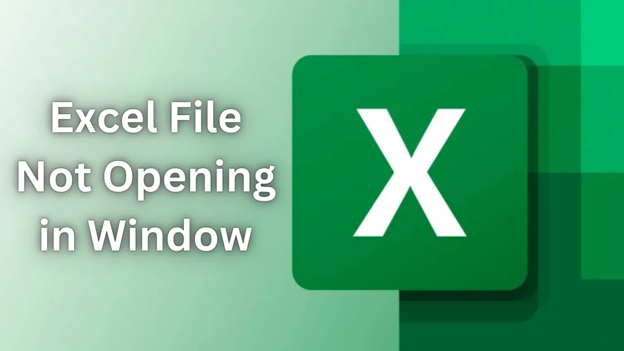 Fix Microsoft Excel Is Not Responding Starting Or Opening On Windows 11