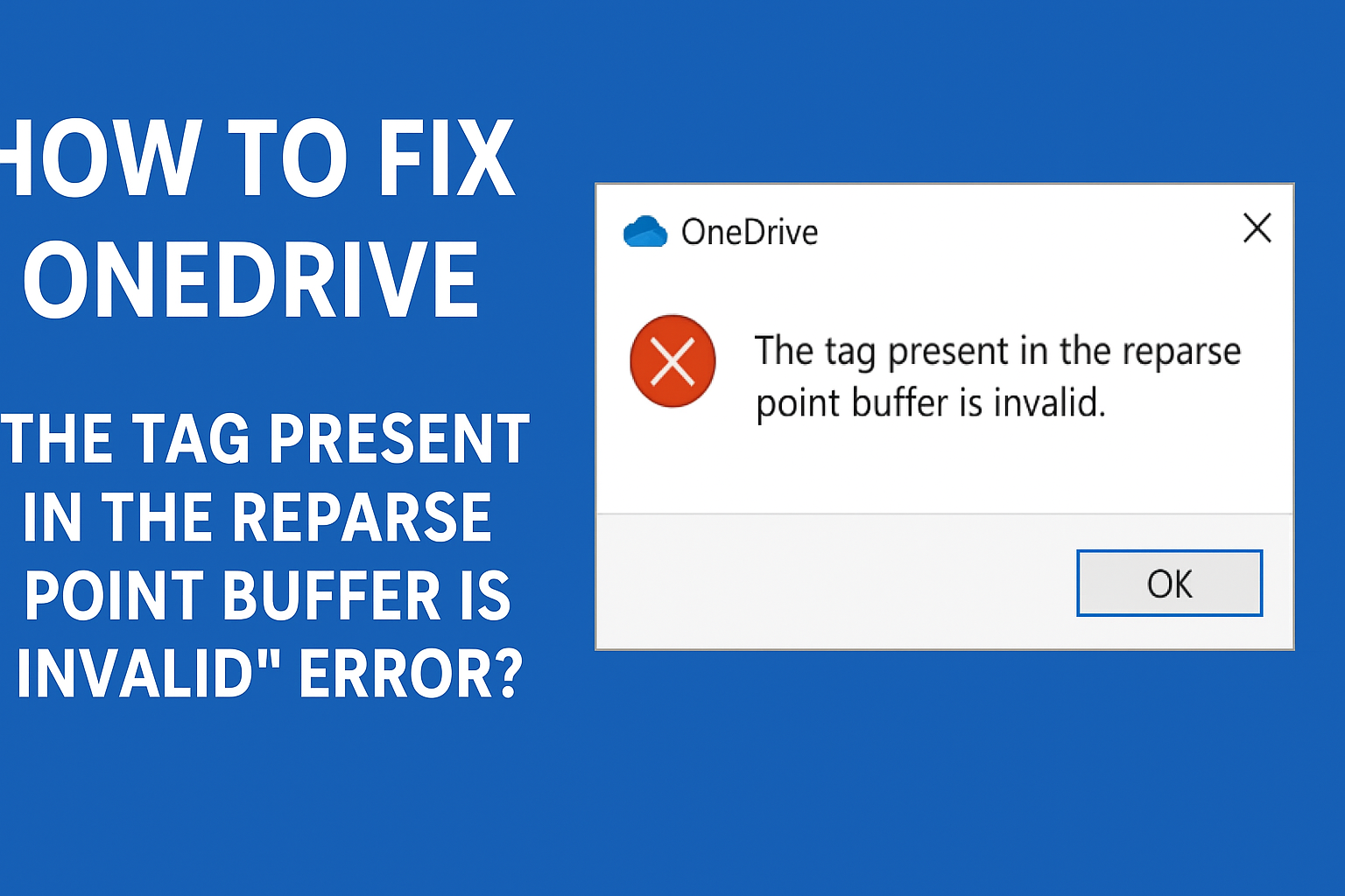 Fix OneDrive