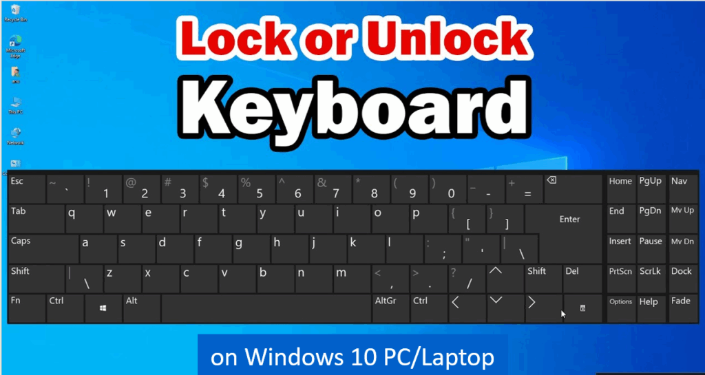 How to Lock or Unlock Your Keyboard
