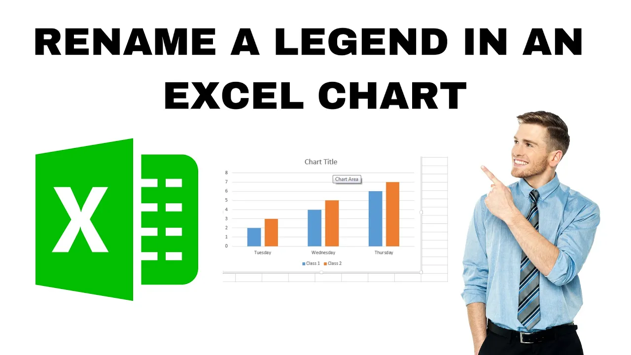 How to Rename a Legend in an Excel Chart? 2 Ways !!
