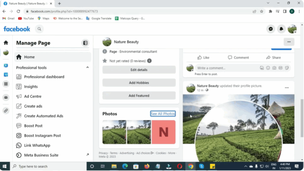 Managing Your Facebook Business Page