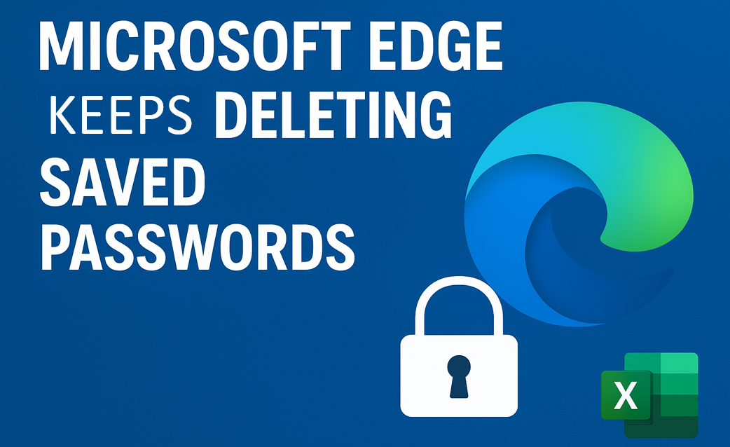 Microsoft Edge Keeps Deleting Saved Passwords
