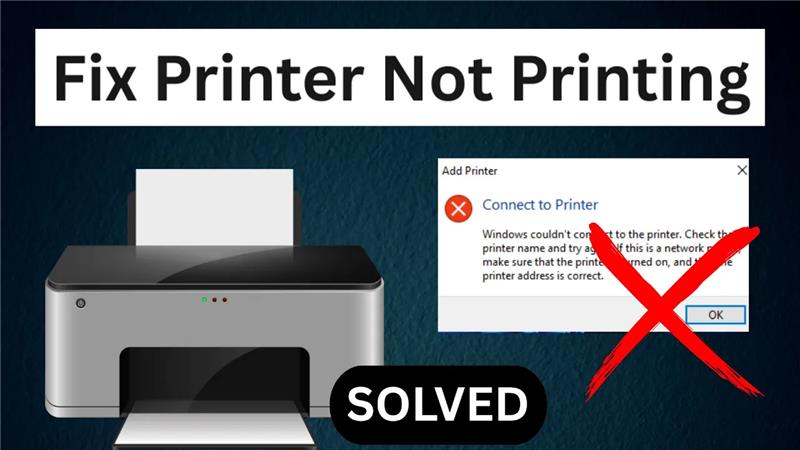 Printer Not Printing? Fix All Printer Issues in Windows (2025)