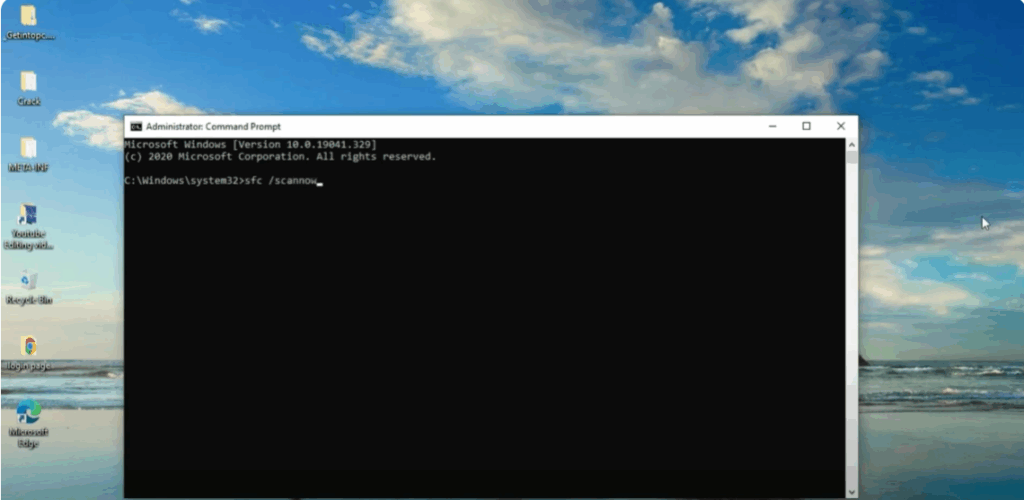 Run System File Checker