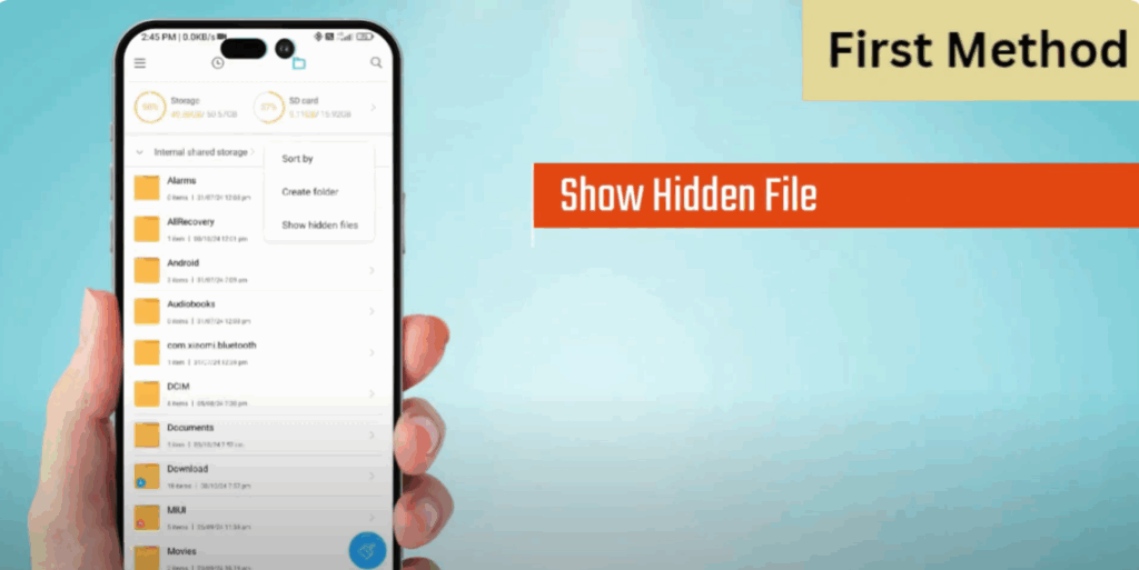 Show Hidden Files