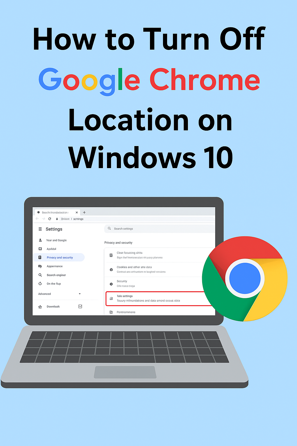 Turn Off Google Chrome Location