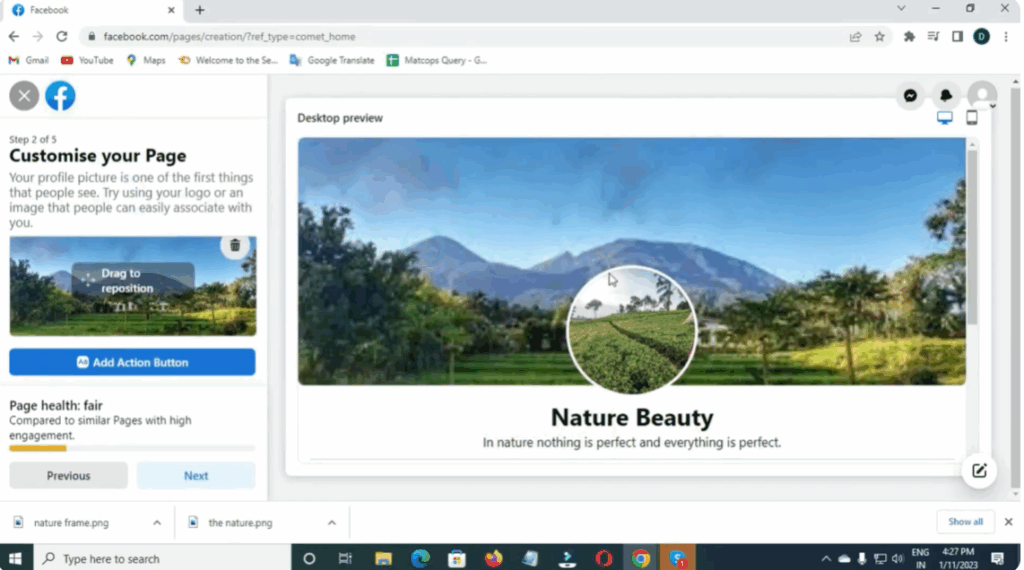 Upload Visuals