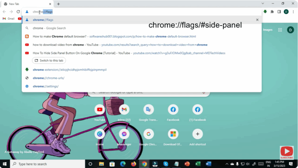 chrome flags