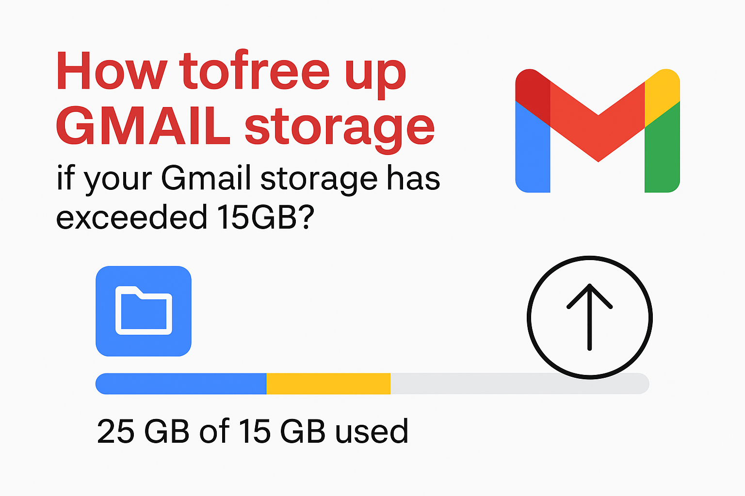 free up GMAIL storage