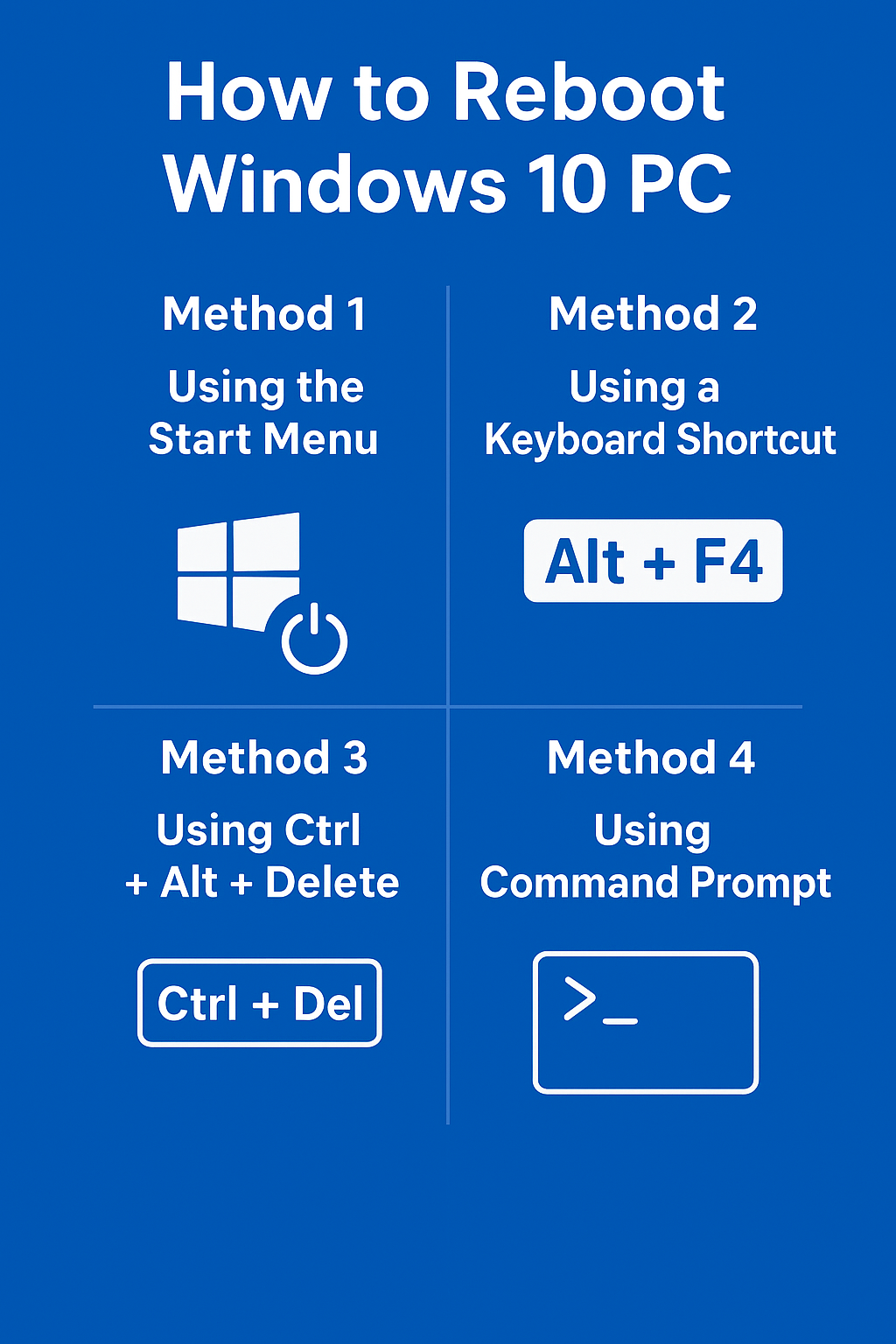 reboot windows 10