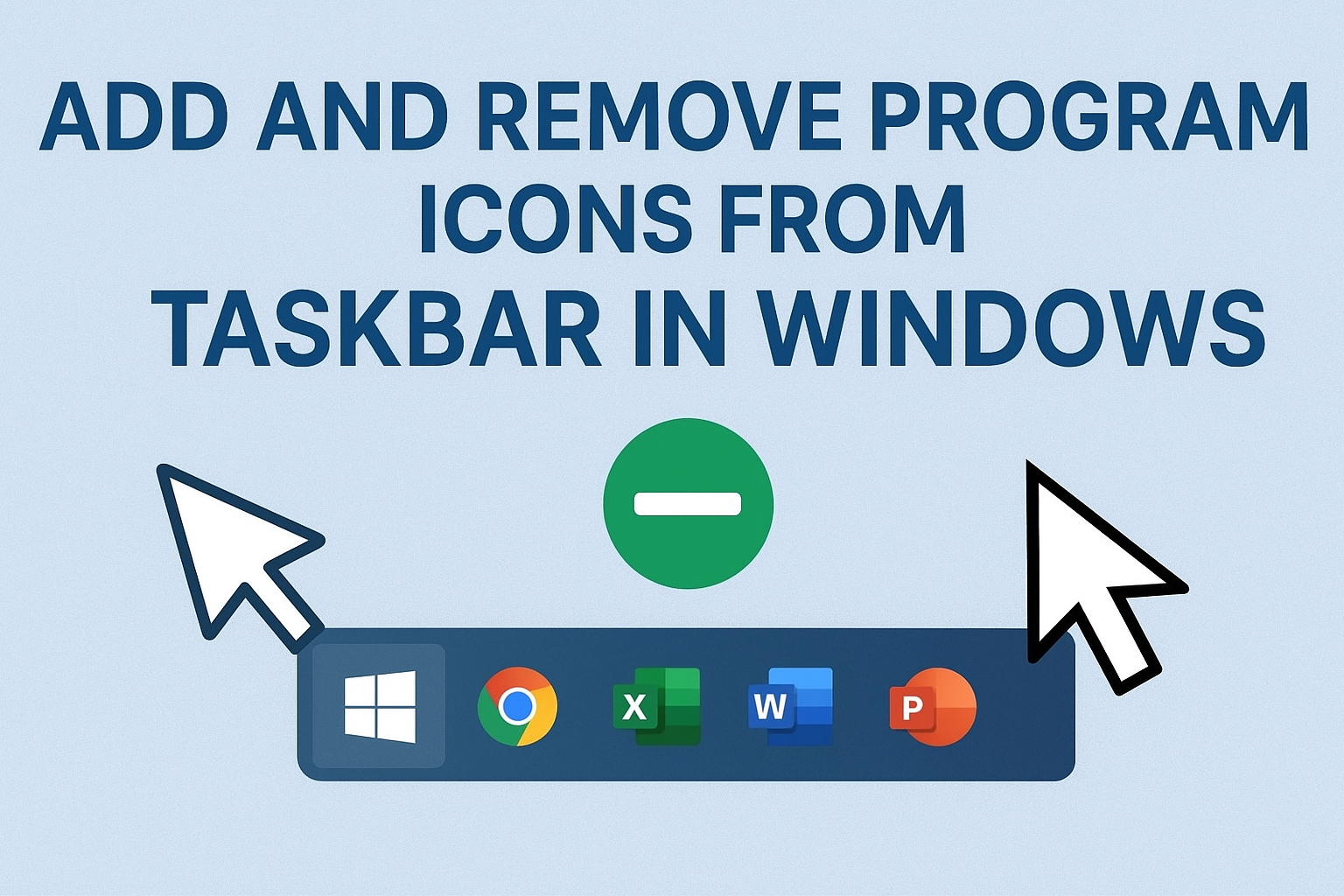 Add and Remove program Icons