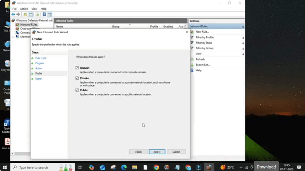 Block the Connection