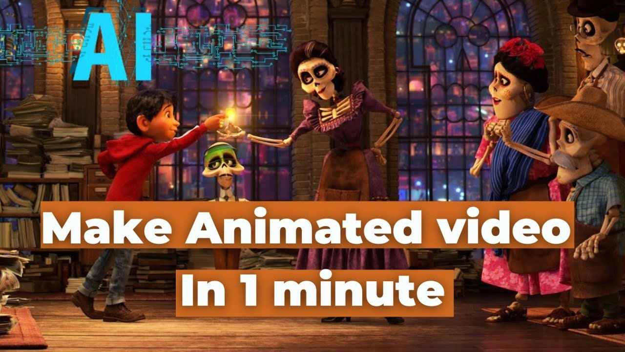 Create Animation Videos free Using AI for MOBILE &amp; PC