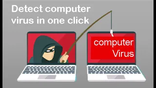 Detect computer virus in one click || Ek Click Mein Pata Lagaye Computer Virus
