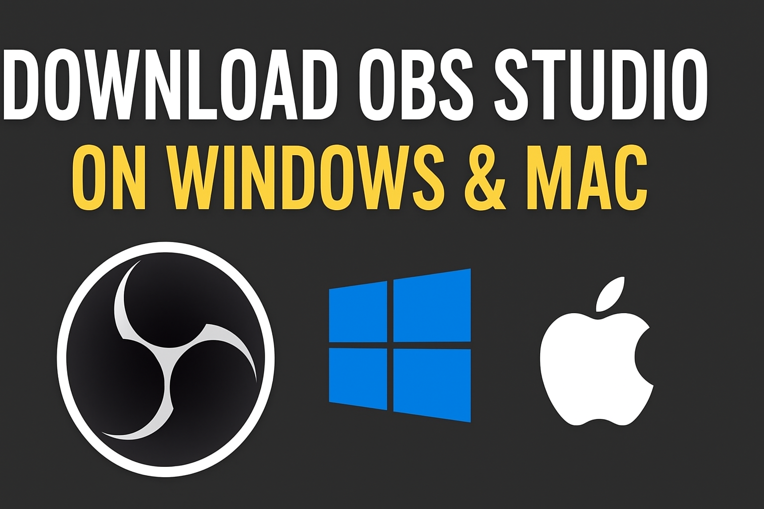 Download OBS Studio